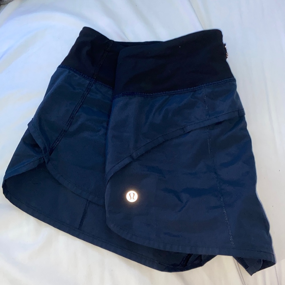 Lululemon shorts: Navy blue